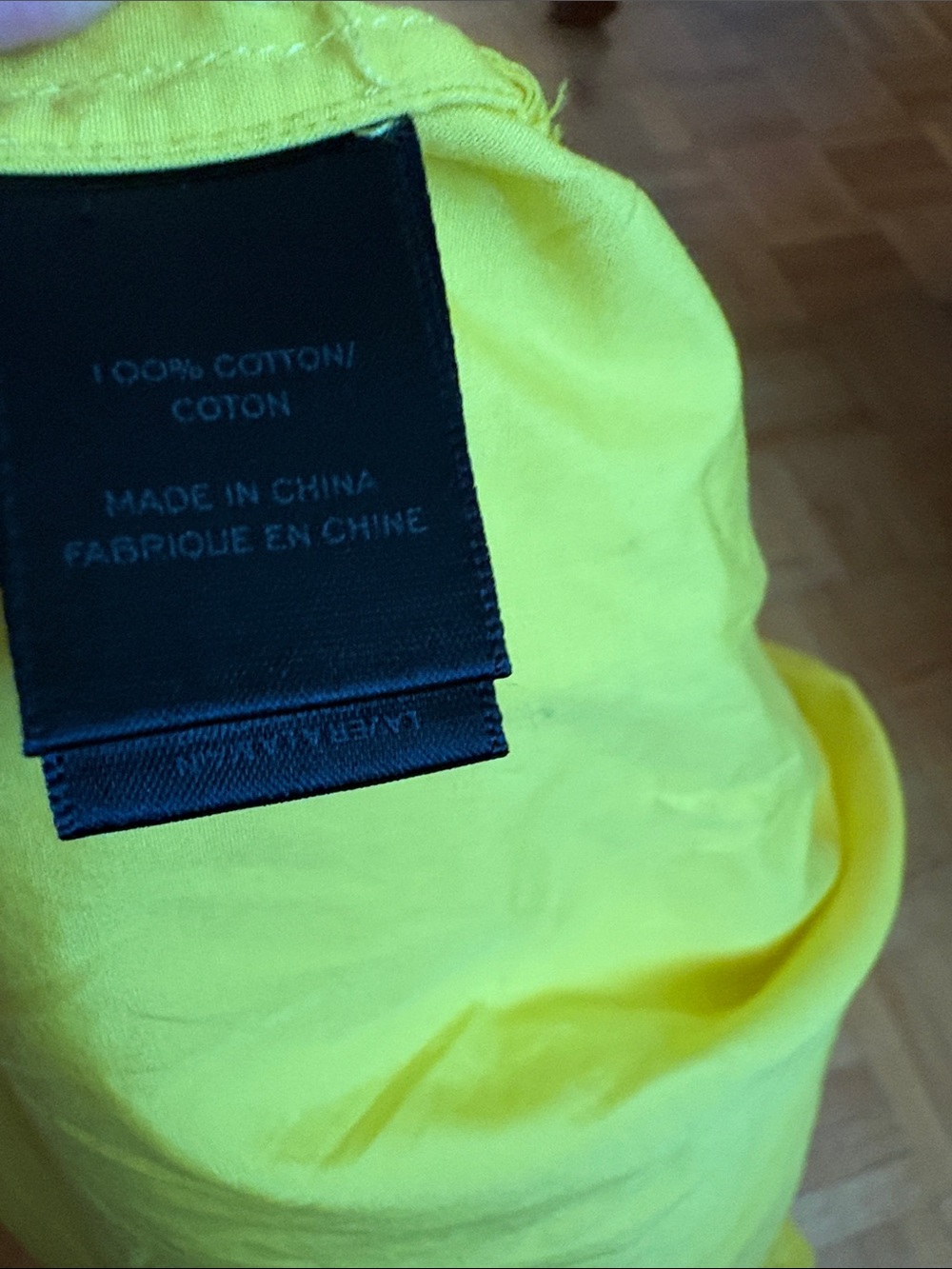 Marc Jacobs Yellow Button-Front Shirt Dress with Black Printed Panel - Picture 10 of 12